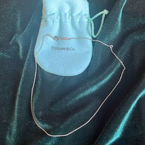 Tiffany & Co Sterling silver chain 16”